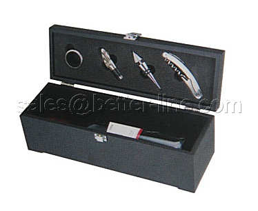 wine set for single bottle